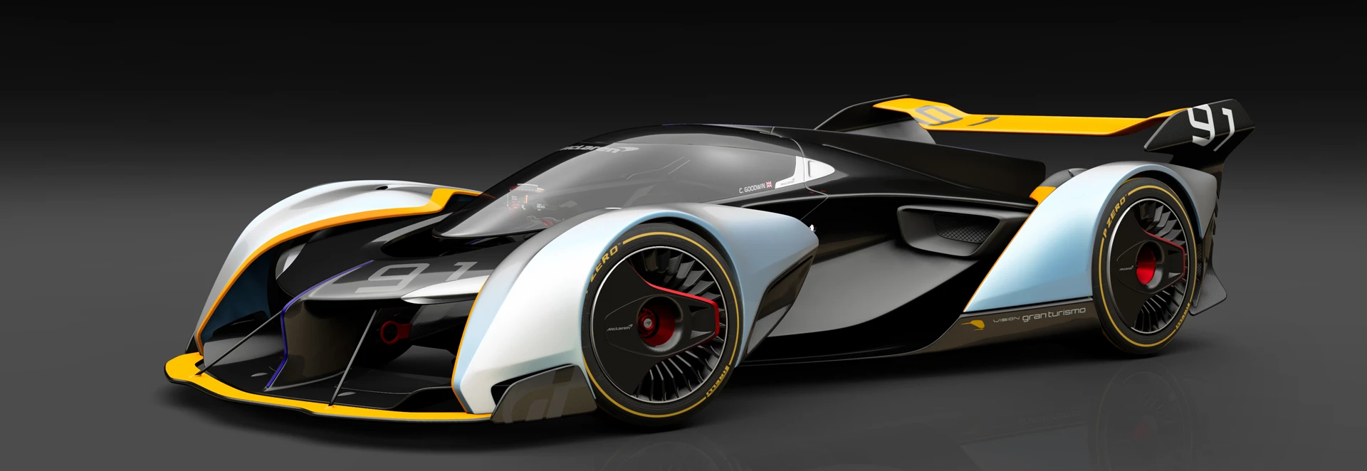 McLaren reveals Gran Turismo Sport racing game car 